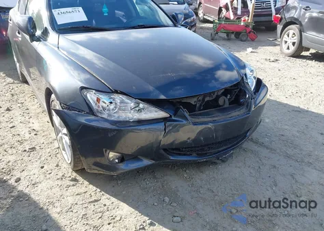 2006 Lexus Is 250 from USA, damaged, VIN JTHBK262765023812